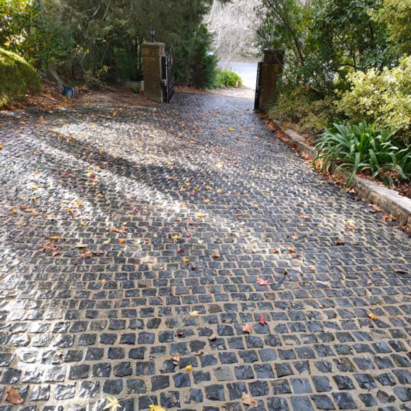 Bluestone Cobble Driveway Pavers - SA Stone & Tile