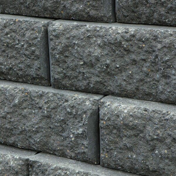 Stone Wall Block Charcoal